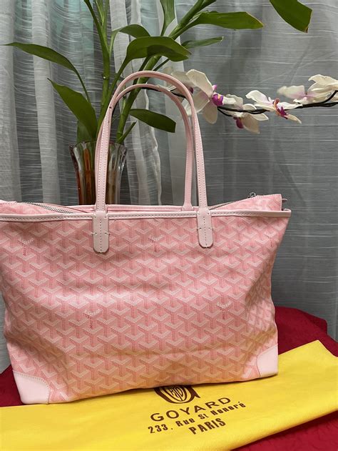 goyard bag pink|goyard mini tote price.